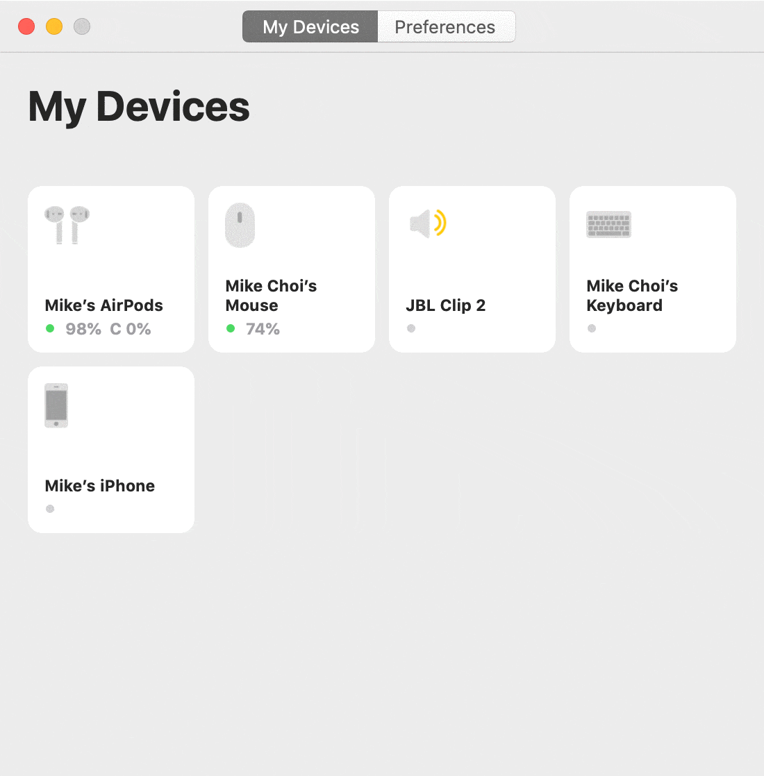 juice for mac v1.3 蓝牙设备管理器 破解版下载