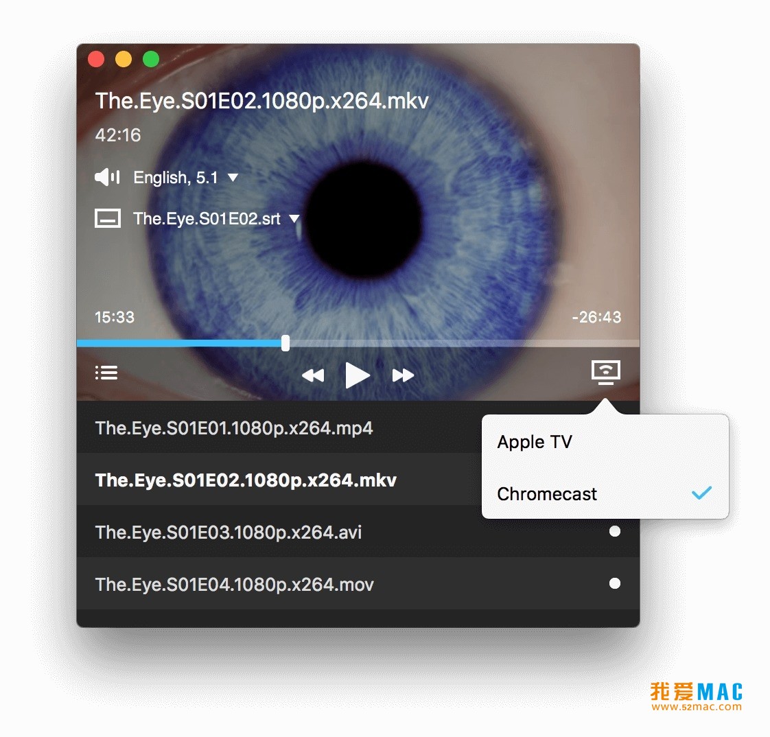 Beamer for Mac 3.2 流媒体播放器 Apple TV播放神器 破解版下载