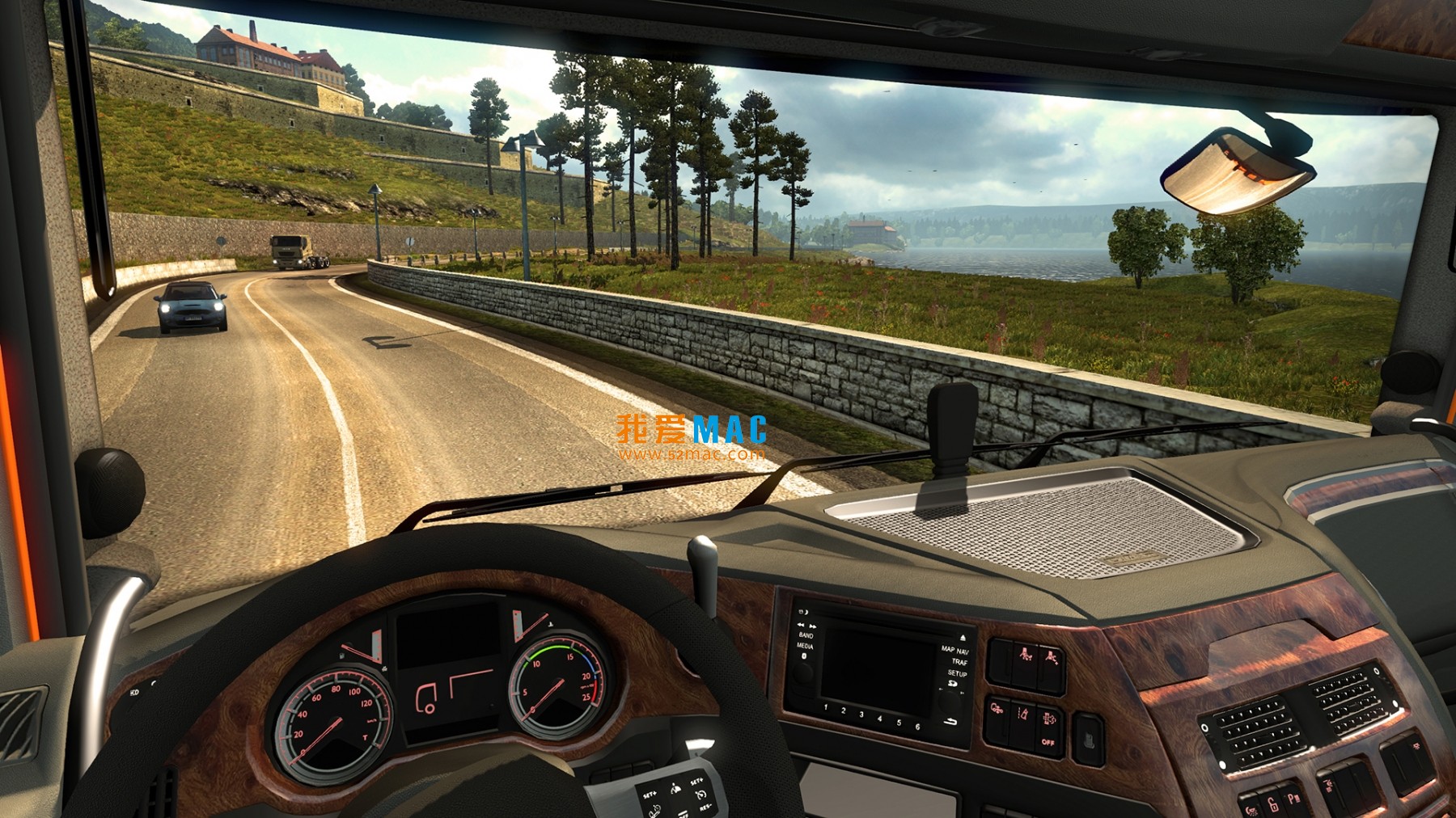 Euro Truck Simulator 2 for Mac 欧洲卡车模拟游戏 中文版下载 