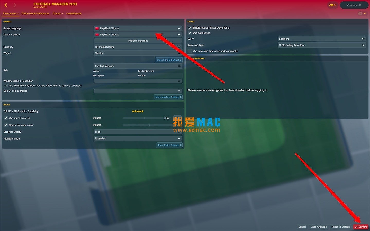 Football Manager 2018 for Mac v18.3.4 足球经