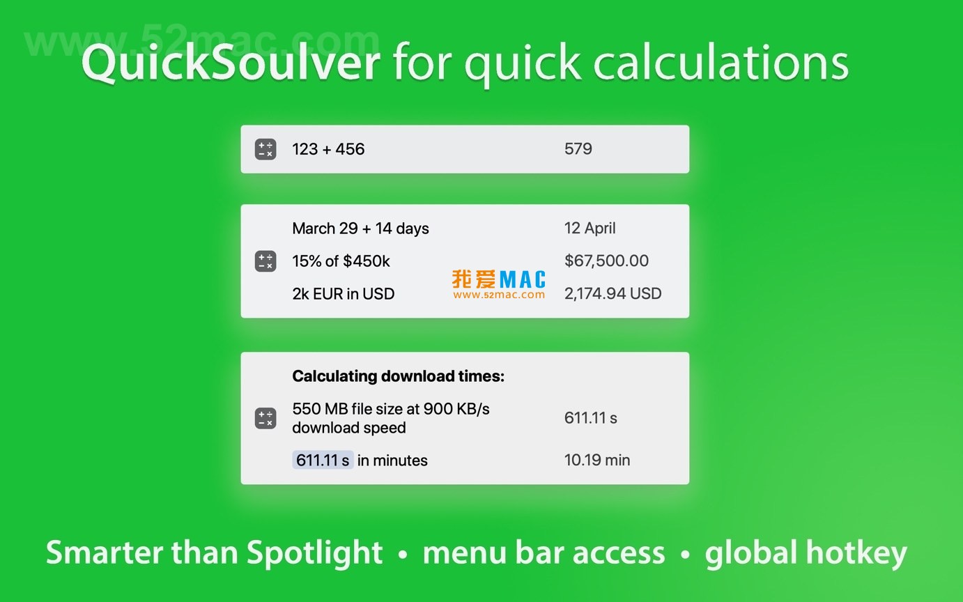 Soulver 3 for Mac v3.8.0 内置计算器的智能记事本 中文破解版下载