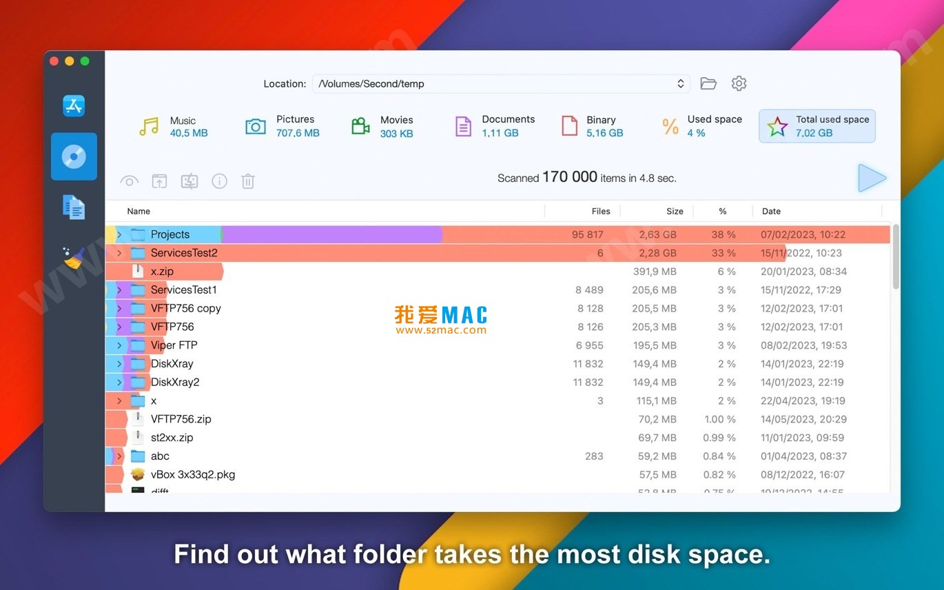 Disk Xray for Mac v4.1.2 查找重复清理磁盘工具 破解版下载