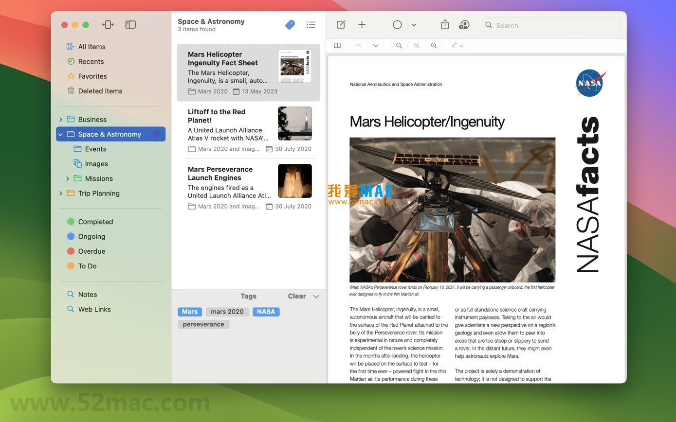 Keep It for Mac v2.4.11 笔记本管理工具 破解版下载