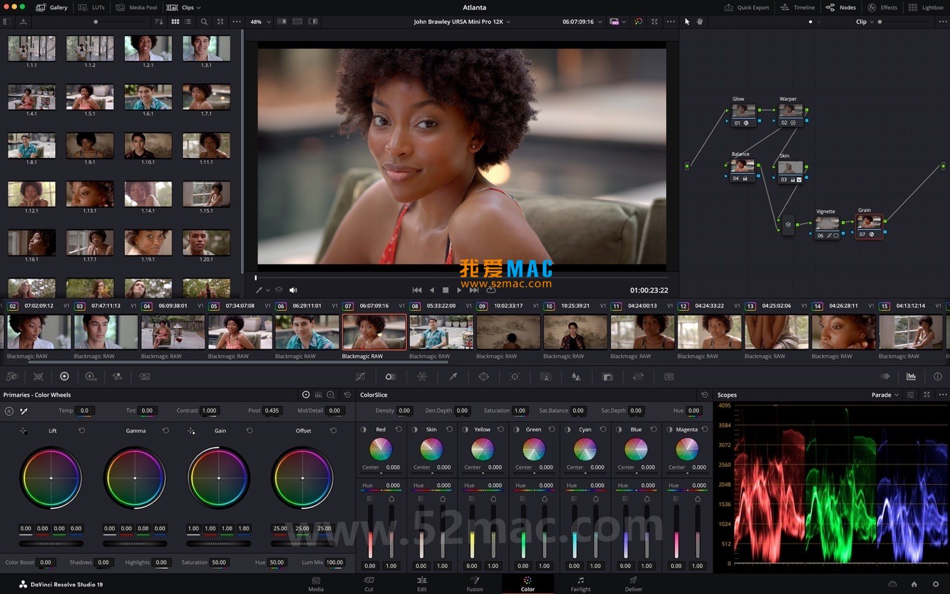 DaVinci Resolve Studio for Mac v19.0.2 达芬奇调色 中文破解版下载