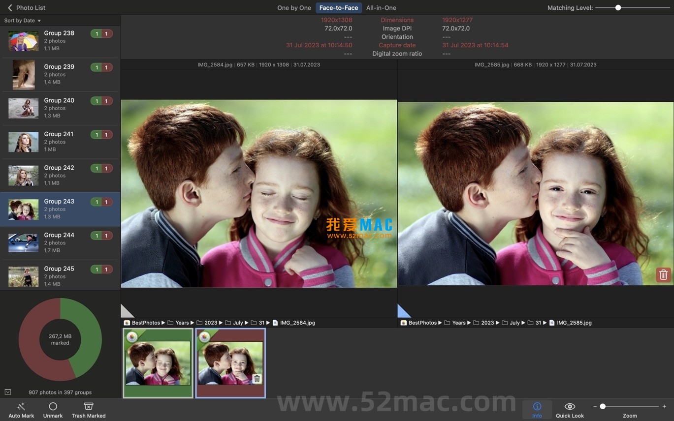 PhotoSweeper X for Mac v5.0.0 查找相似或重复照片 破解版下载