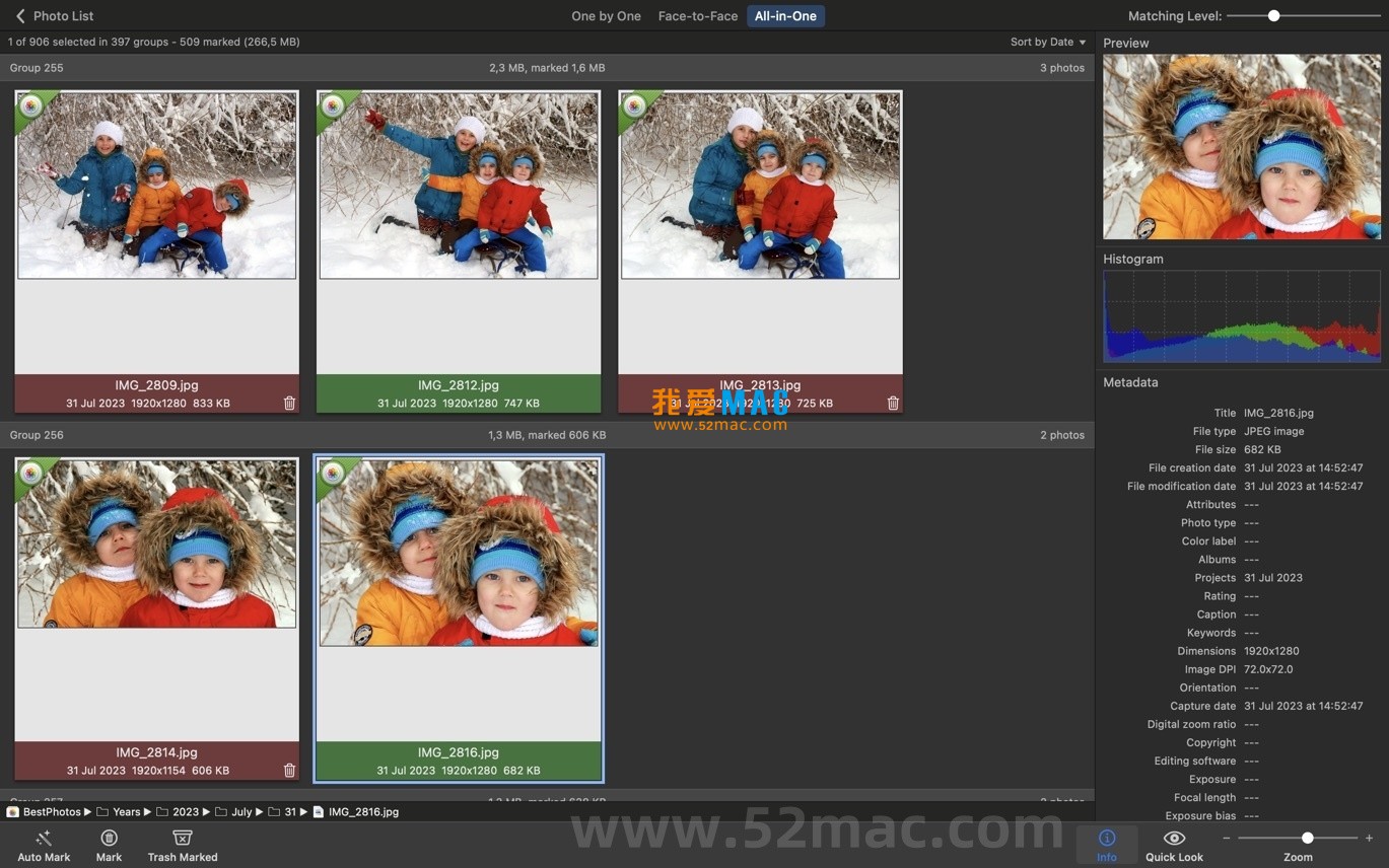 PhotoSweeper X for Mac v5.0.0 查找相似或重复照片 破解版下载
