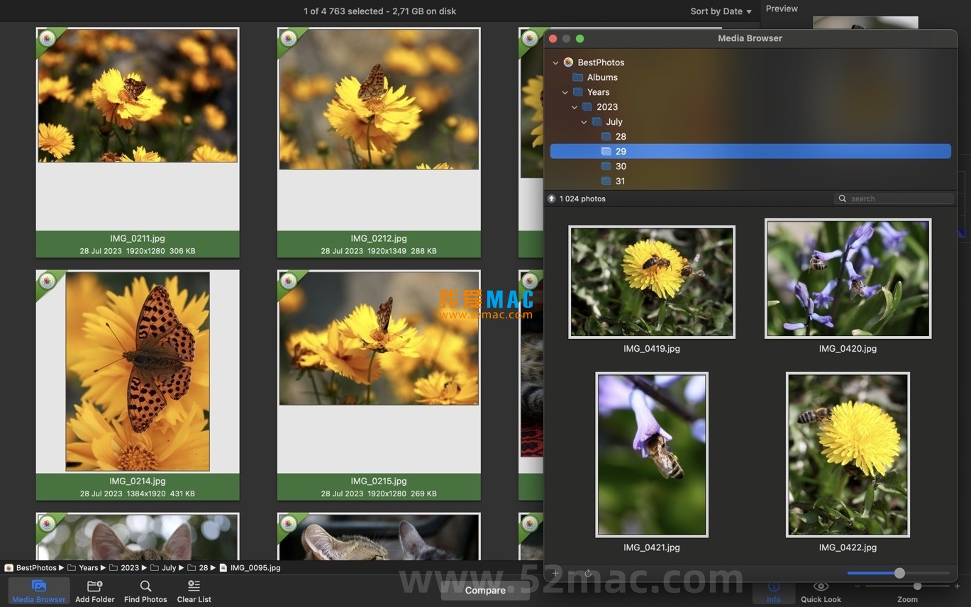 PhotoSweeper X for Mac v5.0.0 查找相似或重复照片 破解版下载