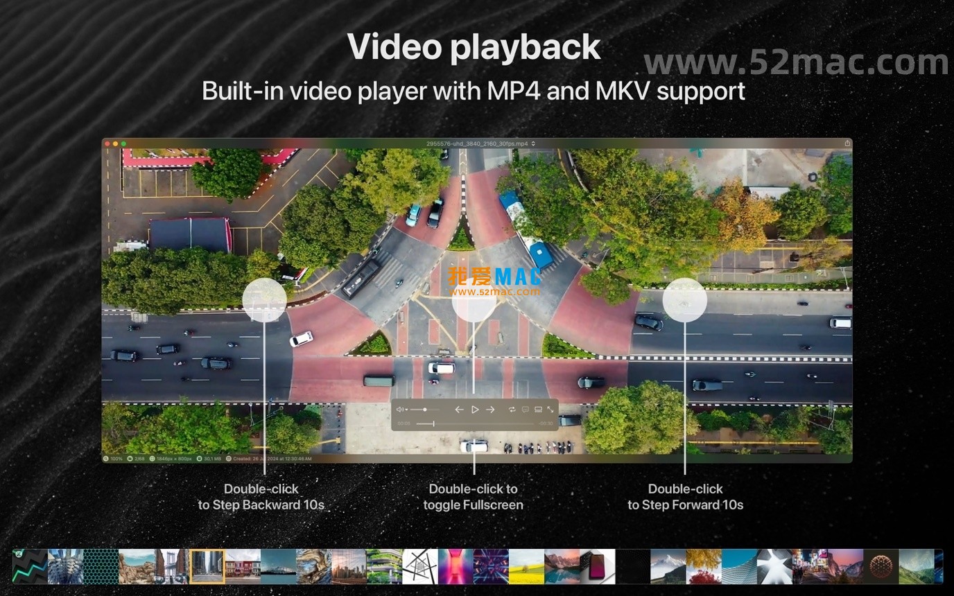 Pixea for Mac v7.0 图像查看器与视频播放器 中文破解版下载