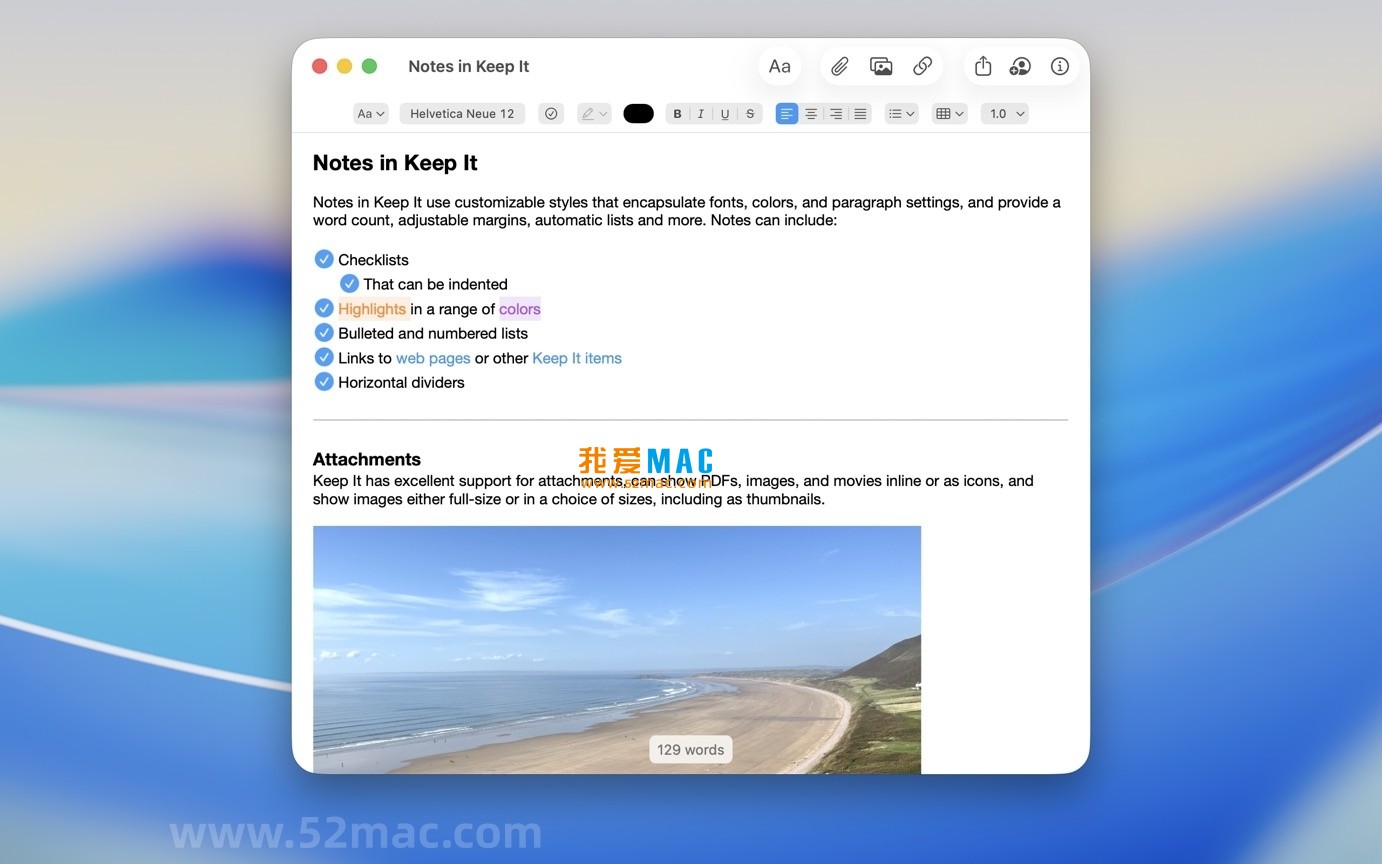Keep It for Mac v2.7.2 笔记和文件管理软件 破解版下载