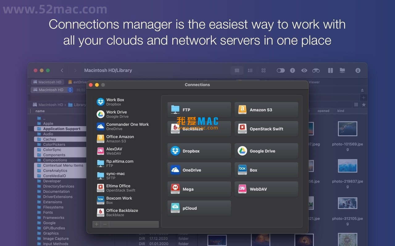 Commander One Pro for Mac v3.16 强大的文件管理器 中文破解版下载