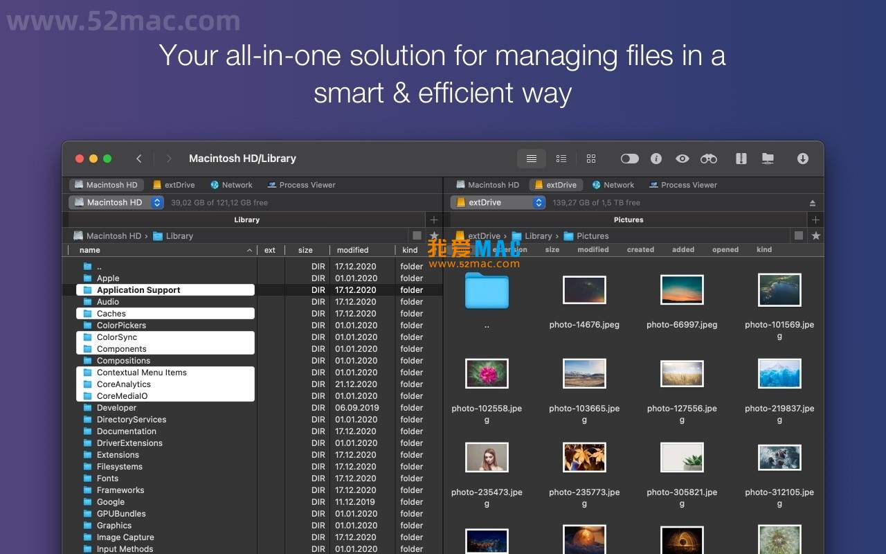 Commander One Pro for Mac v3.16 强大的文件管理器 中文破解版下载