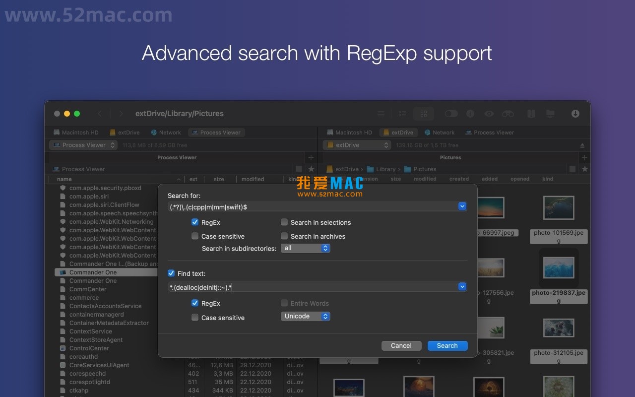 Commander One Pro for Mac v3.16 强大的文件管理器 中文破解版下载