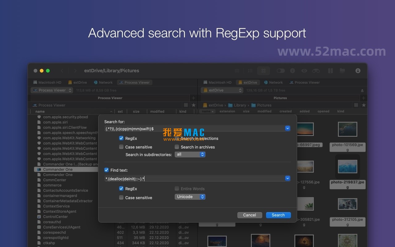 Commander One Pro for Mac v3.17 强大的文件管理器 中文破解版下载