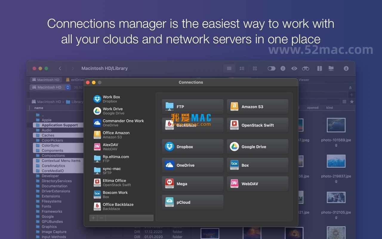 Commander One Pro for Mac v3.17 强大的文件管理器 中文破解版下载