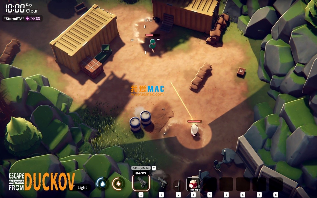 Escape from Duckov for Mac v1.0.25 逃离鸭科夫 单人射击游戏