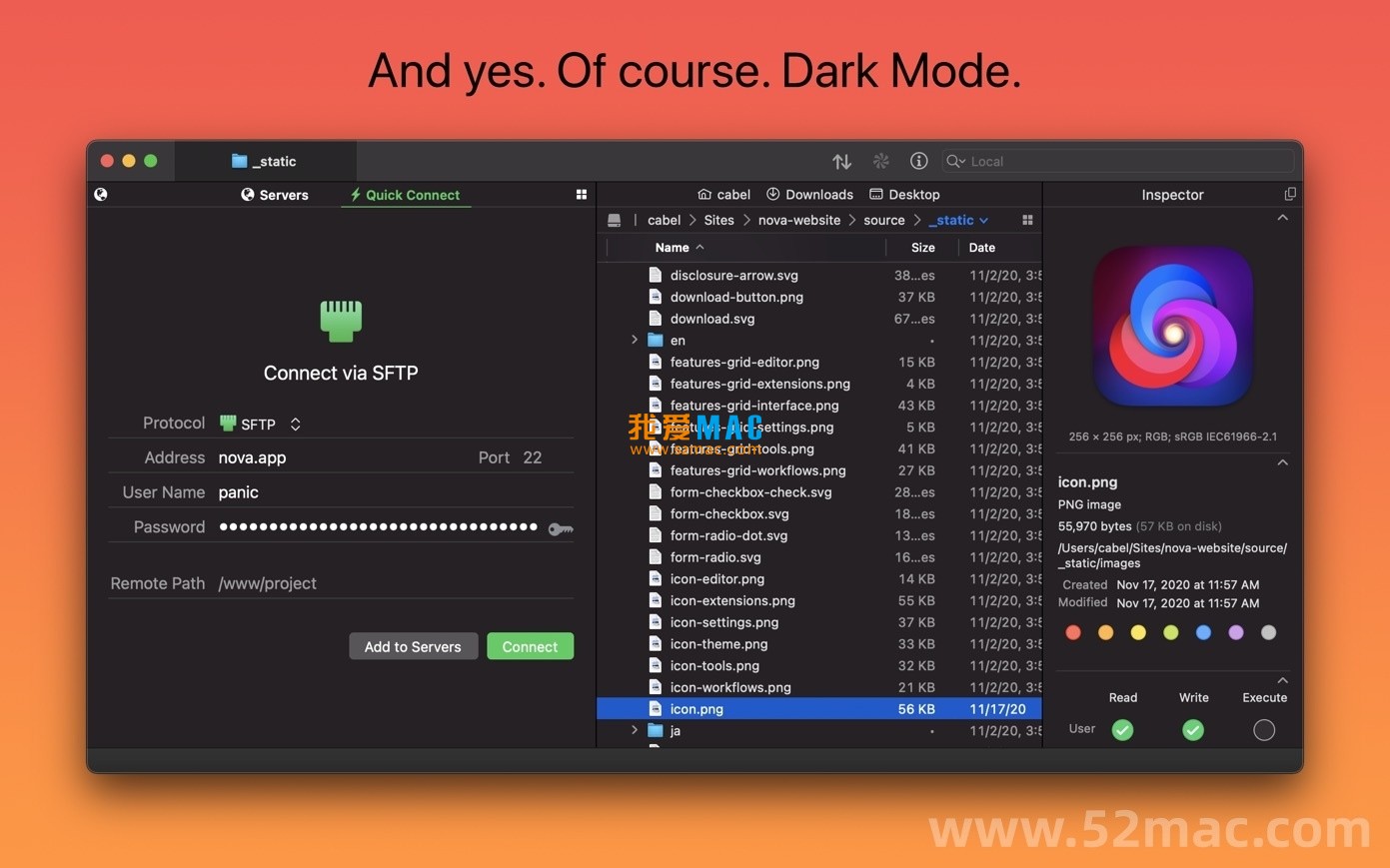 Transmit 5 for Mac v5.11.1 强大的FTP客户端 中文破解版下载