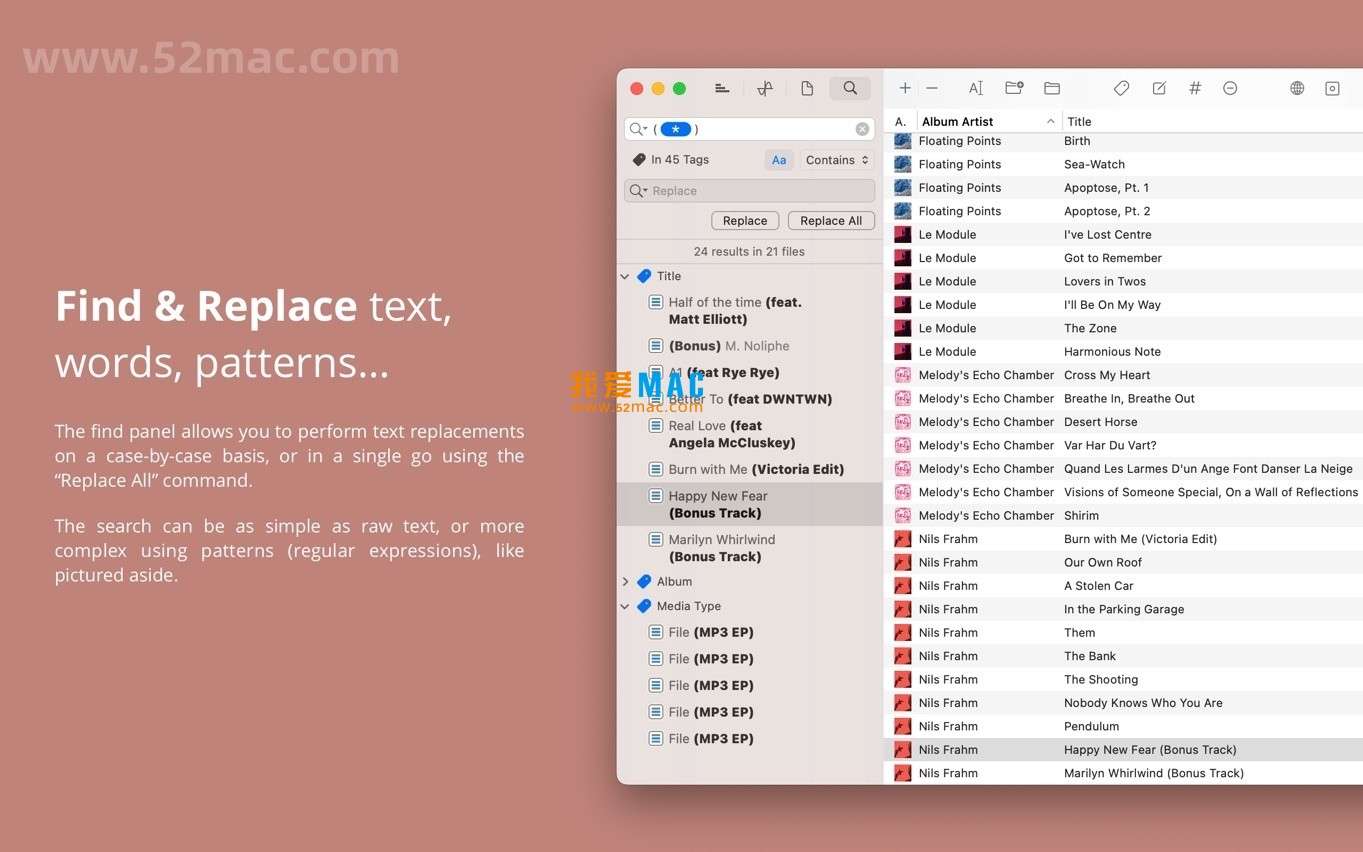 Meta for Mac v2.3 数字音乐标签编辑器 破解版下载
