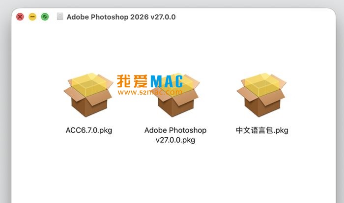 Adobe Photoshop 2026 for Mac v27.0.0 PS最新中文破解版下载